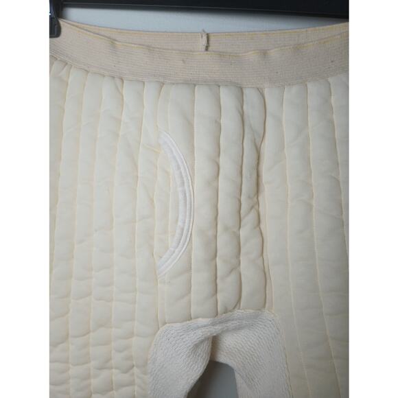 Vintage 1970s Quilted Thermal Liner Pants Men's Size Medium Made in USA - Picture 3 of 6